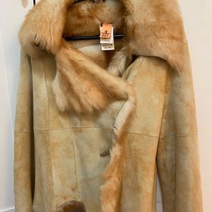 Lamb fur/leather Jacket